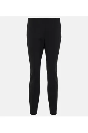 The Row Pantaloni skinny Kosso in misto lana