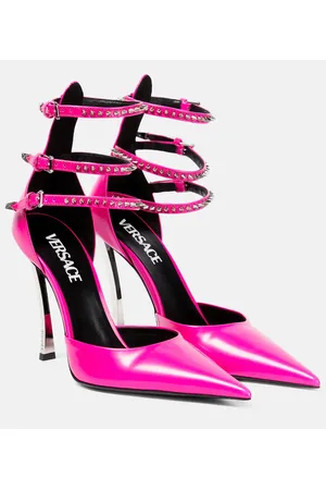 VERSACE Pumps Pin-Point in pelle