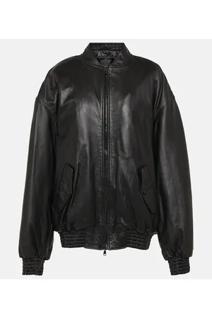 WARDROBE.NYC Bomber in pelle