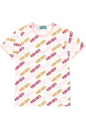 Kenzo T-shirt in jersey di cotone con logo