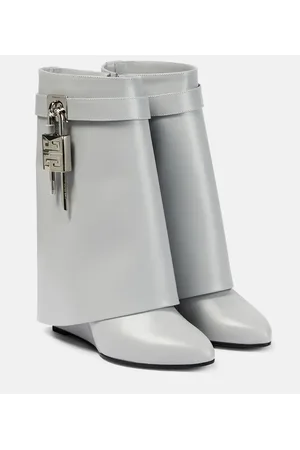Givenchy Stivaletti Shark Lock in pelle