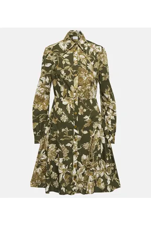 Erdem Abito chemisier Apolonia in cotone