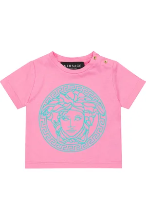 VERSACE Baby - T-shirt in jersey di cotone con stampa