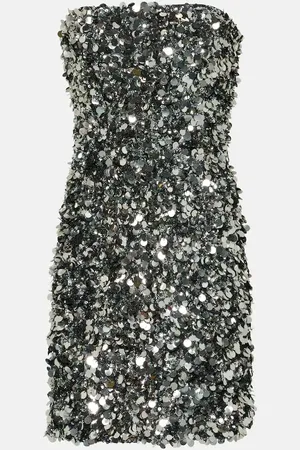 ROTATE Miniabito con paillettes