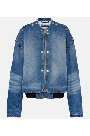 Y / PROJECT Bomber Snap Off di jeans