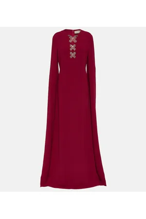 Elie saab Abito lungo in crêpe