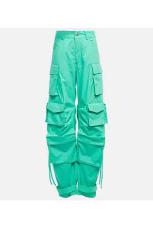 The Attico Pantaloni cargo Fern in canvas di cotone