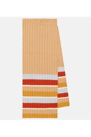 Loro Piana Sciarpa in cashmere a righe