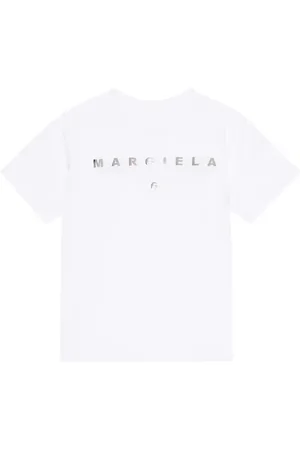 Maison Margiela T-shirt in jersey di cotone con logo