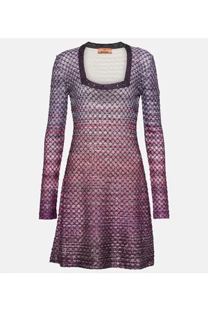 Missoni Miniabito in maglia lamé