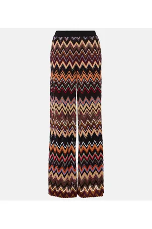 Missoni Pantaloni a gamba larga in misto lana