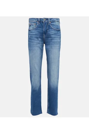 AG Jeans Jeans slim Girlfriend a vita media