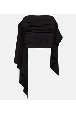 The Attico Top con scollo bardot