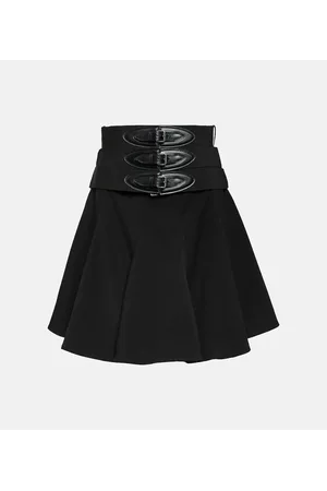 Alaïa Alaïa Minigonna in lana con cintura
