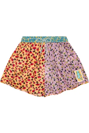 ZIMMERMANN Shorts Tiggy in cotone con stampa