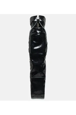 Rick Owens Abito lungo con paillettes