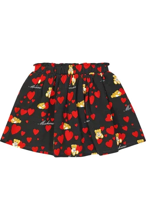 Moschino Gonna in misto cotone con stampa