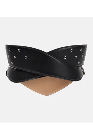Alaïa Alaïa Cintura in pelle con cut-out