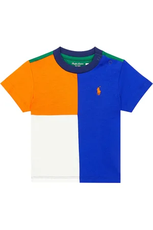 Ralph Lauren Baby - T-shirt in cotone con logo