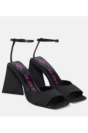 The Attico Sandali slingback Piper in raso