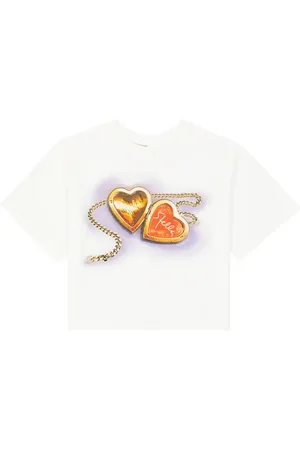 Stella McCartney T-shirt in cotone con stampa