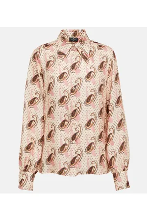 Etro Camicia in seta con stampa