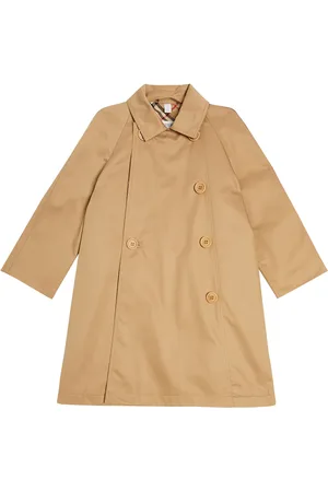 Burberry Cappotto Burberry Check in cotone
