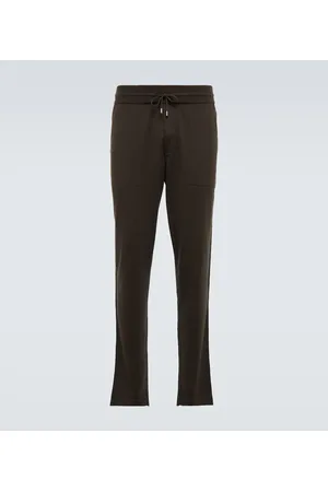 Loro Piana Pantaloni sportivi in cashmere e cotone