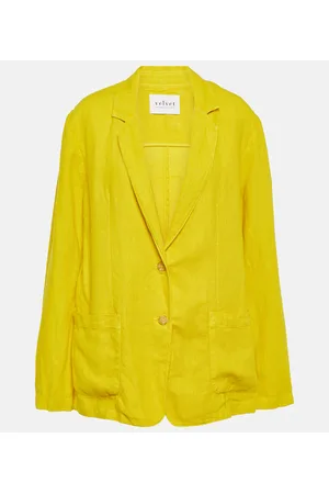 Velvet Blazer Cassie in lino