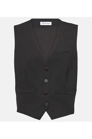 VERONICA BEARD Gilet Hutchinson Dickey in misto lana