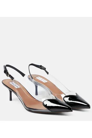 Alaïa Alaïa Pumps Cœur in PVC e pelle
