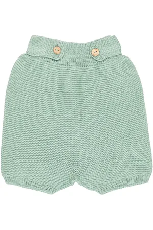 La Coqueta Baby - Shorts Menta in cotone