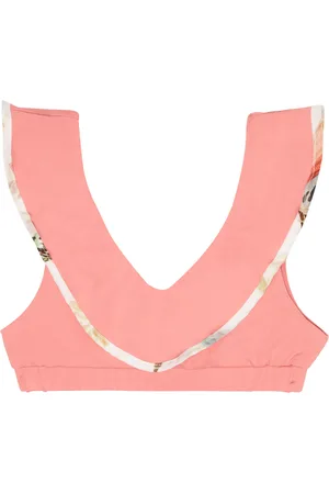 Marysia Top bikini con volant