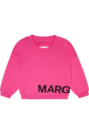 Maison Margiela Baby - Felpa in cotone con logo