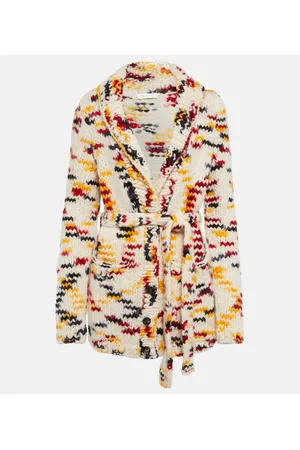 GABRIELA HEARST Cardigan Hopkins in cashmere space-dye