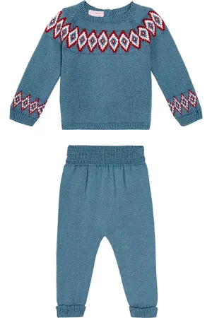 La Coqueta Baby - Pullover, leggings e berretto in lana