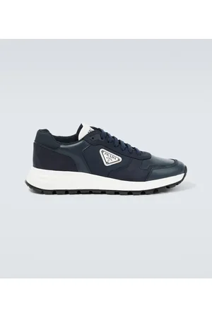 Prada Sneakers con pelle e logo