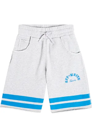 OFF-WHITE Shorts Team 23 in jersey di cotone