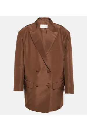 VALENTINO Blazer doppiopetto in seta