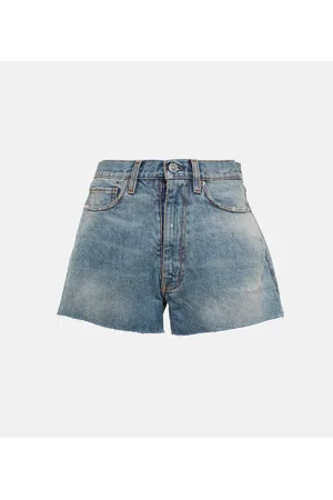 Maison Margiela Shorts di jeans distressed
