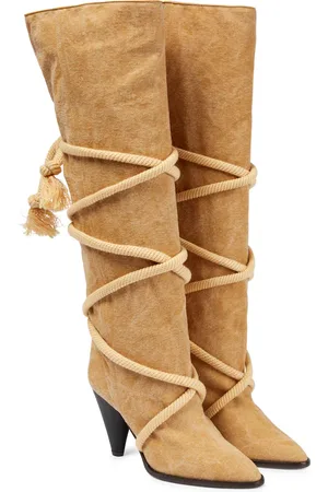 Isabel Marant Stivali Lophie in canvas