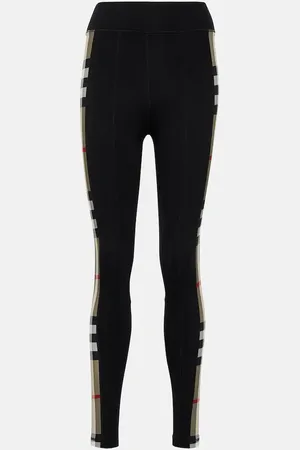 Burberry Leggings in jersey Check