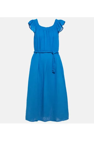 Velvet Abito midi Justine in cotone