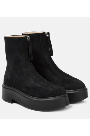 The Row Stivaletti in suede