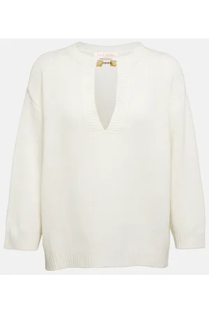 VALENTINO Pullover Rockstud in cashmere