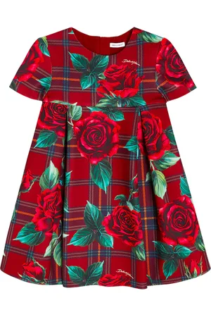 Dolce & Gabbana Abito in scuba con stampa