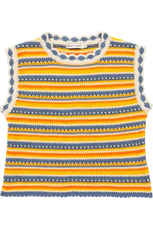 The New Society Pullover Marco in cotone a righe