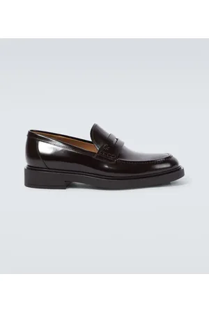 Gianvito Rossi Mocassini Harris in pelle