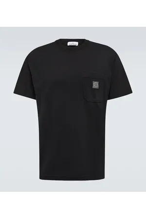 Stone Island T-shirt Compass in jersey di cotone