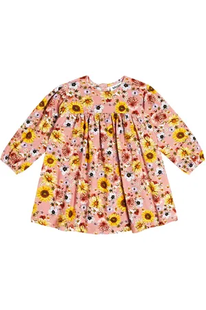 Molo Baby - Abito Coral in misto cotone con stampa